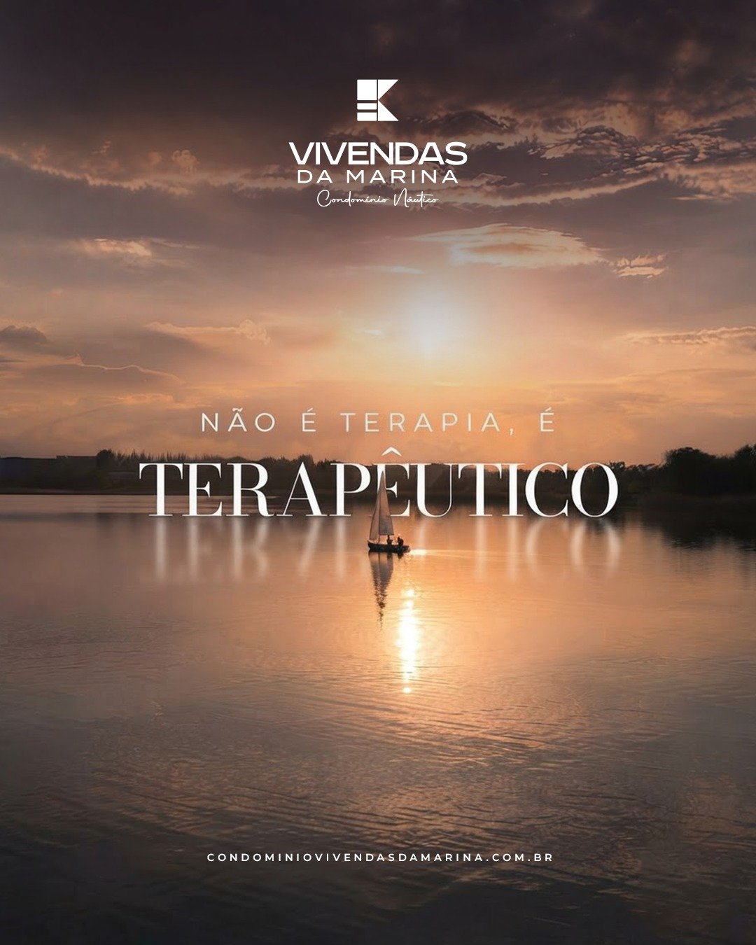 NÃO É TERAPIA. É TERAPÊUTICO.